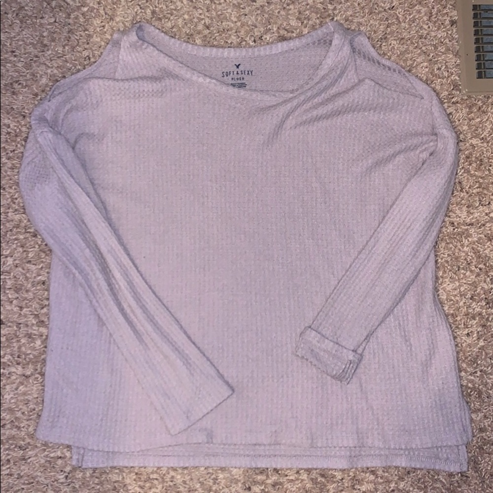 Soft & sexy open long sleeve